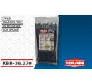 Кабелни връзки HAAN KBB-36.370 черни (100бр./1пакет) thumb image